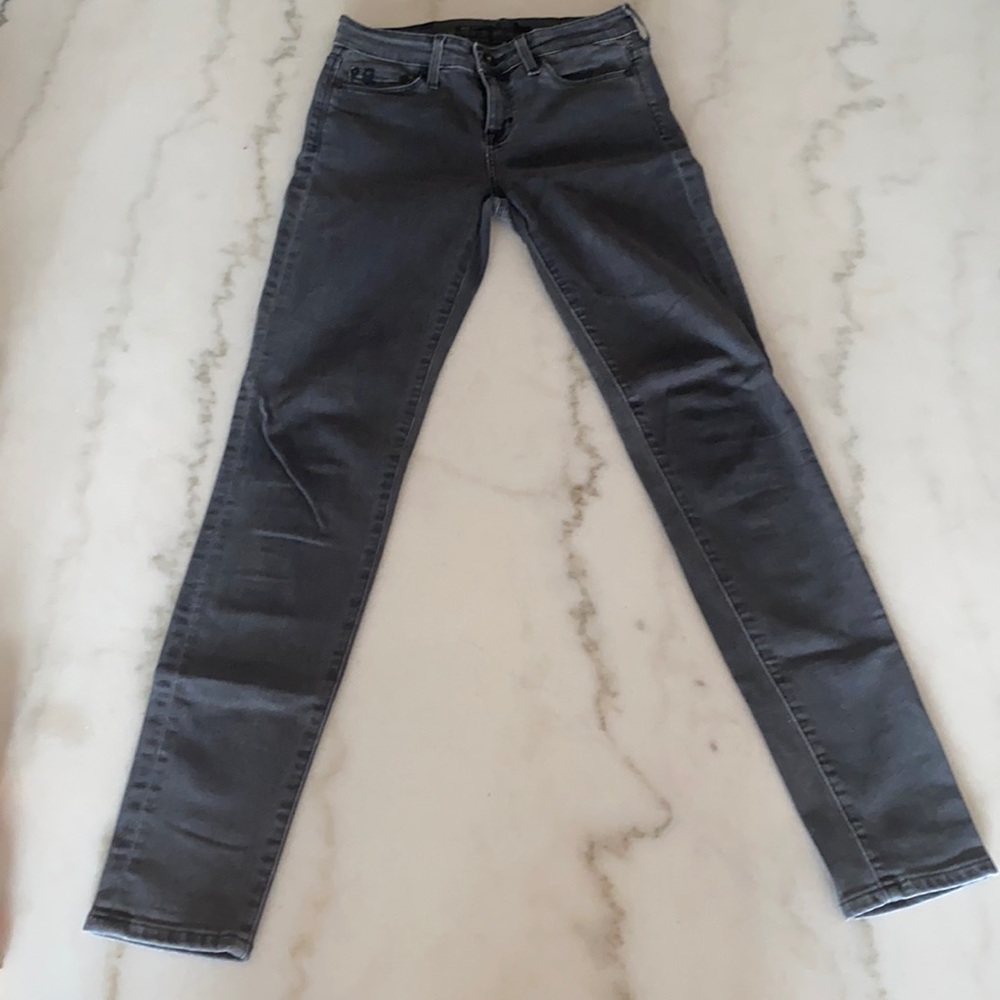 Big Star - Faded Black/Dark Grayish Skinny Jeans